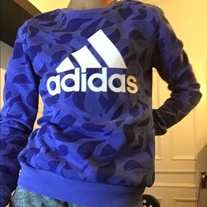Cute blues sweater adidas